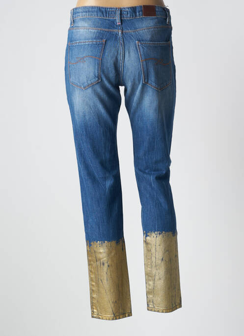 Blugi cu croială slim albastru TRUSSARDI JEANS femeie