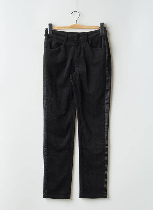 Pantalon slim negru SEE U SOON femeie