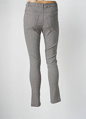Pantalon slim talie înaltă talie înaltă bej LILI SIDONIO femeie