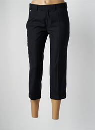 Pantalon trei sferturi talie înaltă talie înaltă negru JOE SAN femeie