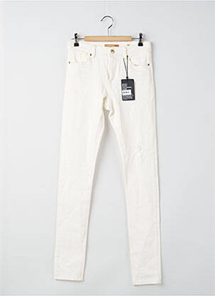 Blugi skinny elasticitate talie joasă alb MEXX femeie