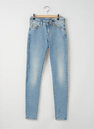 Blugi skinny elasticitate talie joasă albastru DIESEL femme