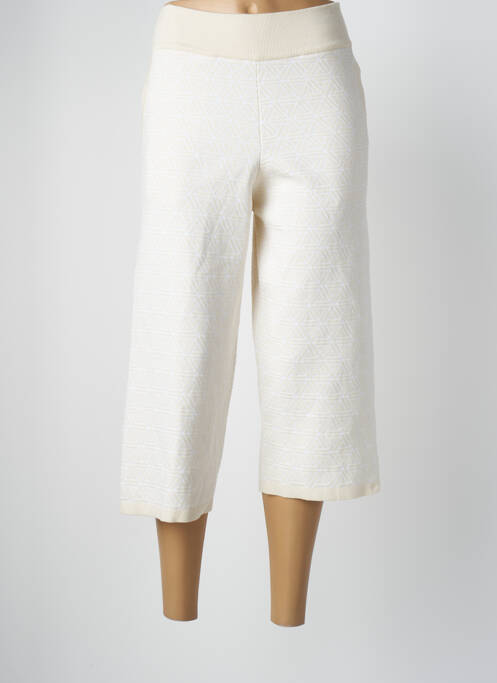 Pantalon trei sferturi bej MONTAGUT femeie