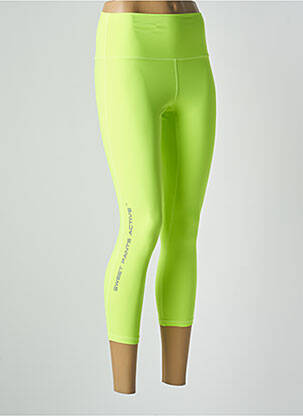 Colant efect material satinat mărime normală galben SWEET PANTS femeie