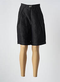 Bermudă talie cu cleme mărime normală negru THE KOOPLES femme