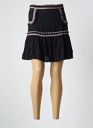 Fustă scurtă negru NAF NAF femeie