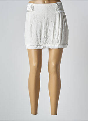 Fustă scurtă alb SEE U SOON femeie