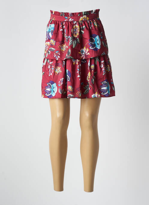 Fustă scurtă roșu NAF NAF femeie