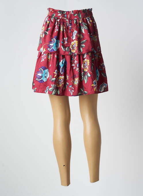 Fustă scurtă roșu NAF NAF femeie