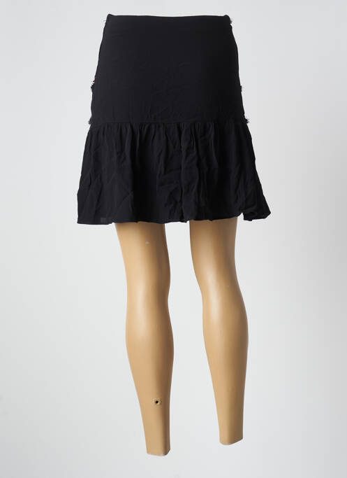 Fustă scurtă negru NAF NAF femeie