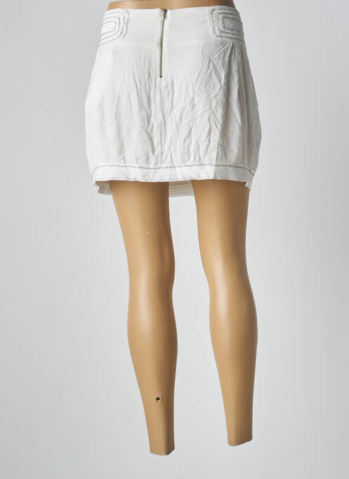 Fustă scurtă alb SEE U SOON femeie