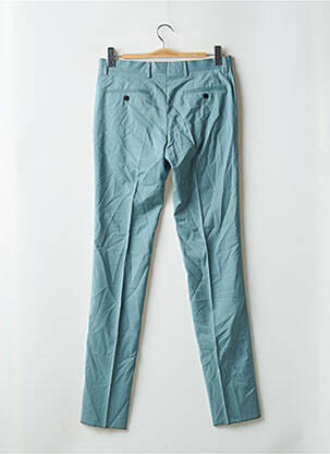 Pantalon chino închidere cu fermoar sub clapetă cu cârlig mărime normală verde AZZARO bărbat