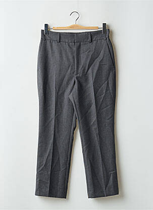 Pantalon 7/8 țesătură melanj mărime normală gri AZZARO bărbat