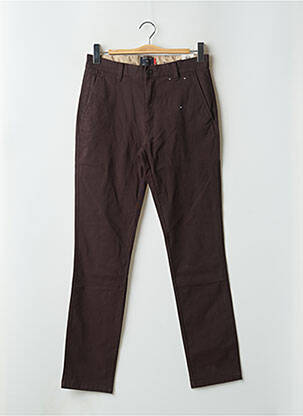 Pantalon chino țesătură poplin mărime normală maro DOCKERS bărbat