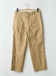 Pantalon chino țesătură poplin mărime normală maro DOCKERS bărbat