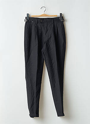 Pantalon drept croială morcov talie înaltă negru THE KOOPLES femeie