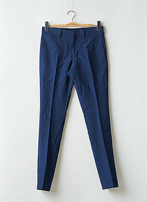 Pantalon chino închidere cu fermoar sub clapetă cu cârlig mărime normală albastru THE KOOPLES femeie