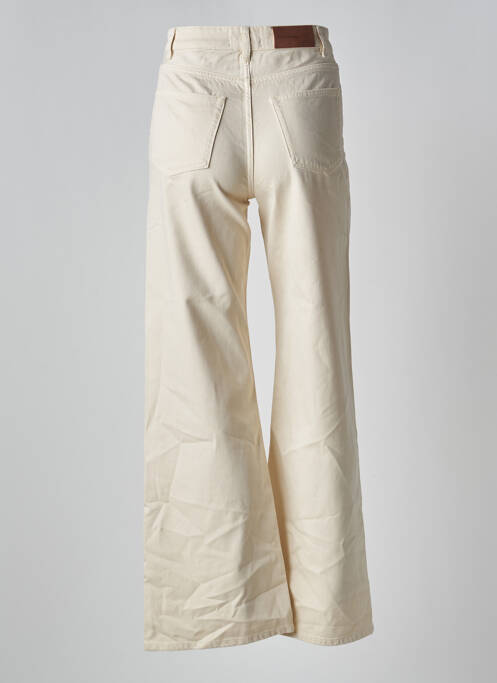 Blugi cu croială evazată bej THE KOOPLES femeie