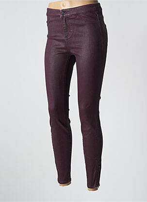 Pantalon slim buzunare violet ARMANI EXCHANGE femeie