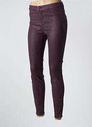 Pantalon slim buzunare violet ARMANI EXCHANGE femeie