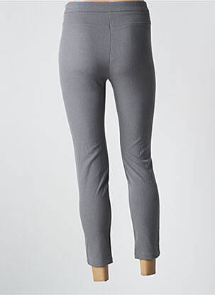 Pantalon slim buzunare gri BENETTON femeie