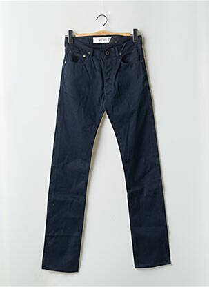 Pantalon slim buzunare albastru APRIL femeie
