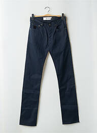 Pantalon slim buzunare albastru APRIL femeie