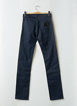 Pantalon slim buzunare albastru APRIL femeie