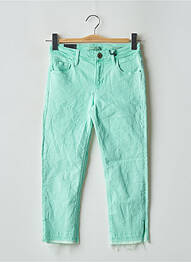 Pantalon trei sferturi buzunare verde GUESS femme