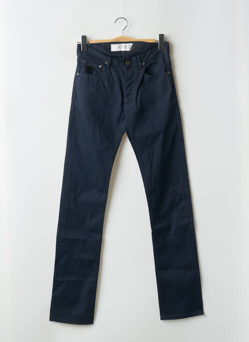 Pantalon slim albastru APRIL femeie