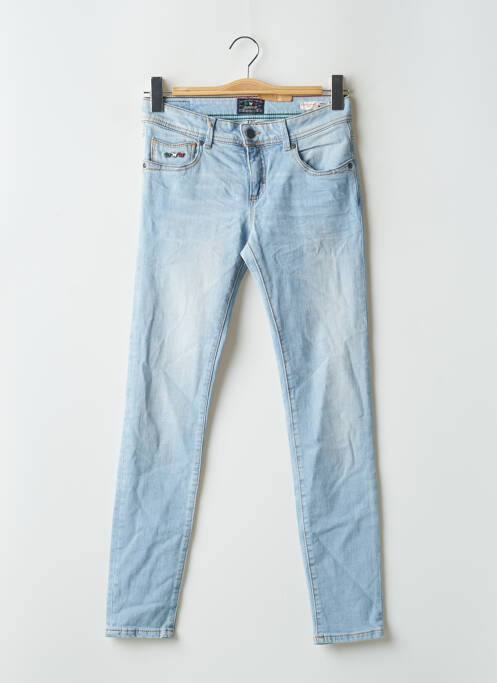 Blugi cu croială slim albastru JEAN'S WEST femeie