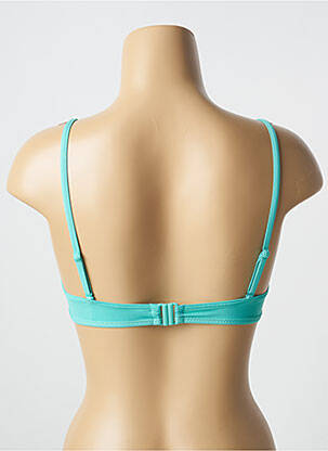 Sutien de costum de baie elasticitate top triunghiuri albastru PRINCESSE TAM-TAM femeie