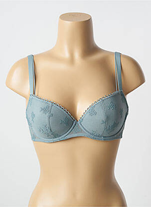 Sutien efect material satinat top sutien modelat verde PASSIONATA femeie