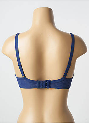 Sutien efect material satinat top sutien modelat albastru PASSIONATA femeie