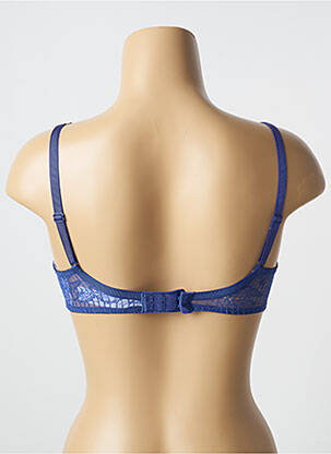 Sutien efect material satinat top sutien modelat albastru PASSIONATA femeie