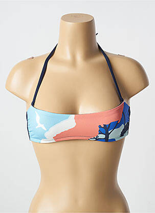 Sutien de costum de baie elasticitate top bentiță albastru PRINCESSE TAM-TAM femeie