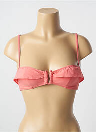 Sutien de costum de baie elasticitate top bentiță roz PRINCESSE TAM-TAM femme