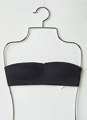 Sutien efect material satinat top bentiță negru PASSIONATA femeie