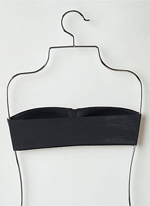 Sutien efect material satinat top bentiță negru PASSIONATA femeie