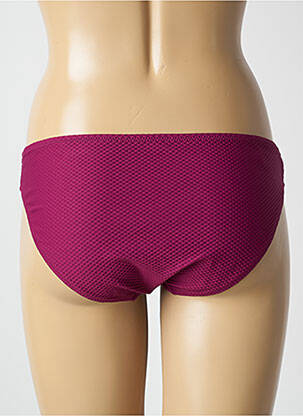 Chiloți de baie efect material satinat chiloți violet PRINCESSE TAM-TAM femeie