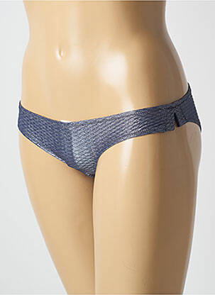 Chiloți de baie albastru PRINCESSE TAM-TAM femeie