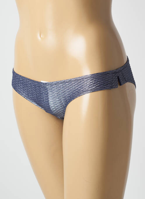 Chiloți de baie albastru PRINCESSE TAM-TAM femeie