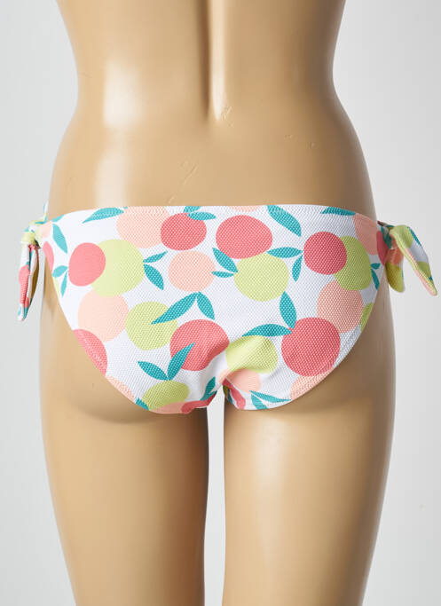 Chiloți de baie alb PRINCESSE TAM-TAM femeie