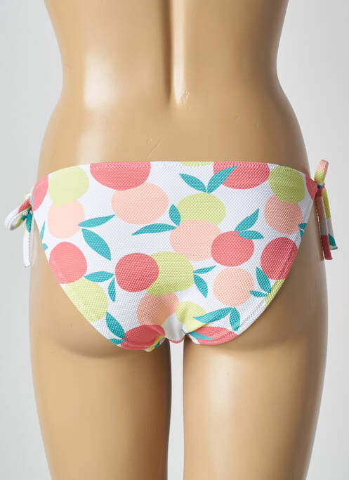 Chiloți de baie alb PRINCESSE TAM-TAM femeie