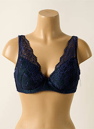 Sutien top sutien modelat top sutien modelat albastru AUBADE femeie