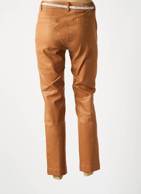 Pantalon chino maro C'EST BEAU LA VIE femeie