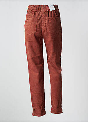Pantalon drept mărime normală mărime normală portocaliu C'EST BEAU LA VIE femeie
