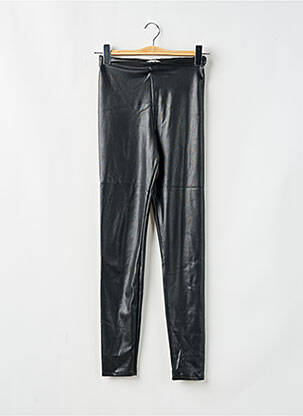 Colant efect material satinat talie înaltă negru H&M femeie