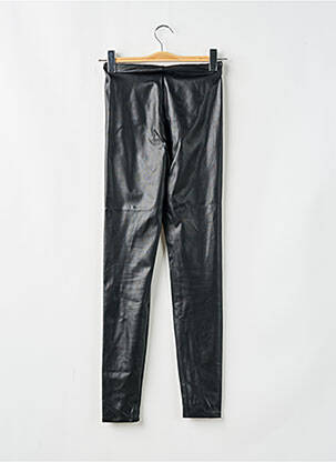 Colant efect material satinat talie înaltă negru H&M femeie