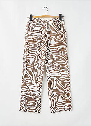 Blugi cu croială dreaptă maro SANS MARQUE femeie